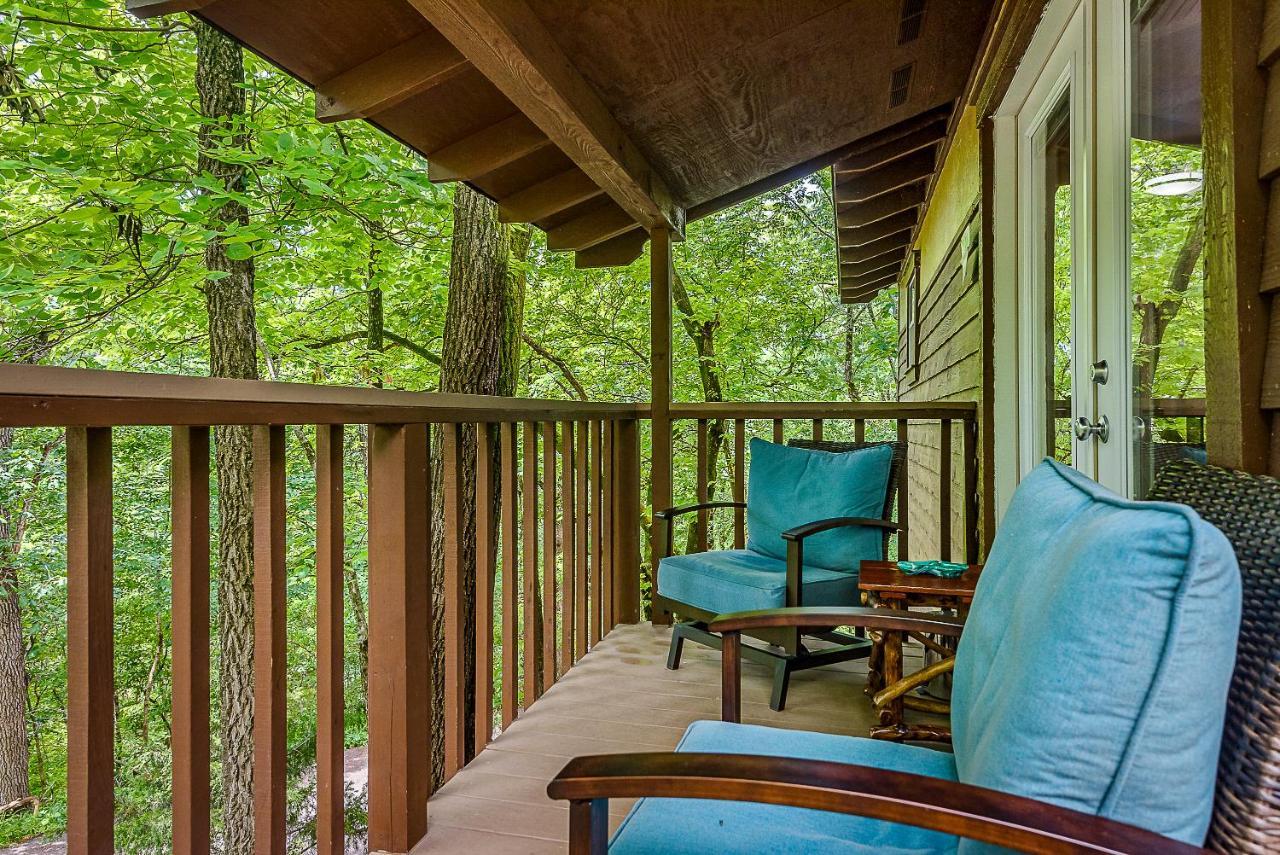 The Woods Cabins Eureka Springs Buitenkant foto