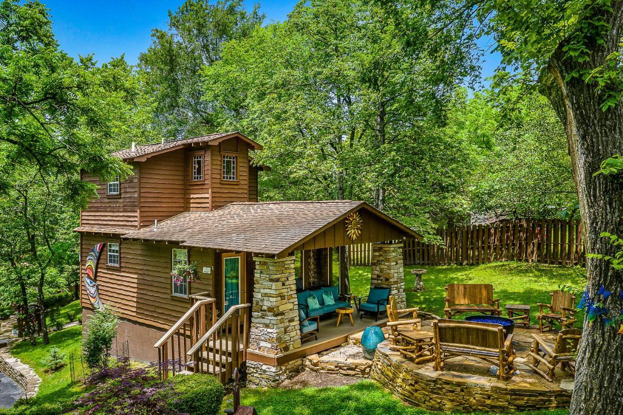 The Woods Cabins Eureka Springs Buitenkant foto